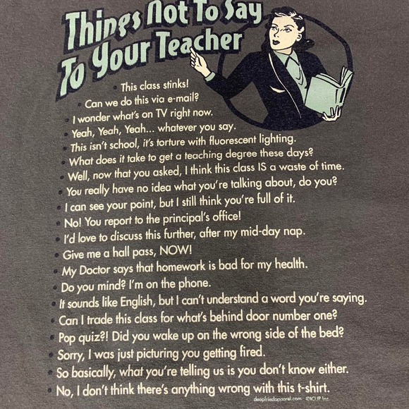 Vintage 90s funny t-shirt - Picture 2 of 3